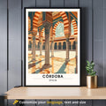 Affiche Cordoue | Impression Cordoue, Espagne | Impression de voyage Espagne - Mosquée cathédrale de Cordoue-0