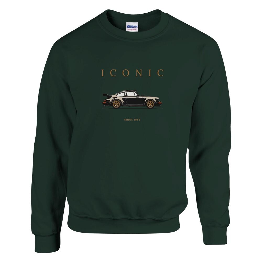 Sweat Unisexe Porsche 911 | Sweat voiture vintage -10 couleurs disponibles-4